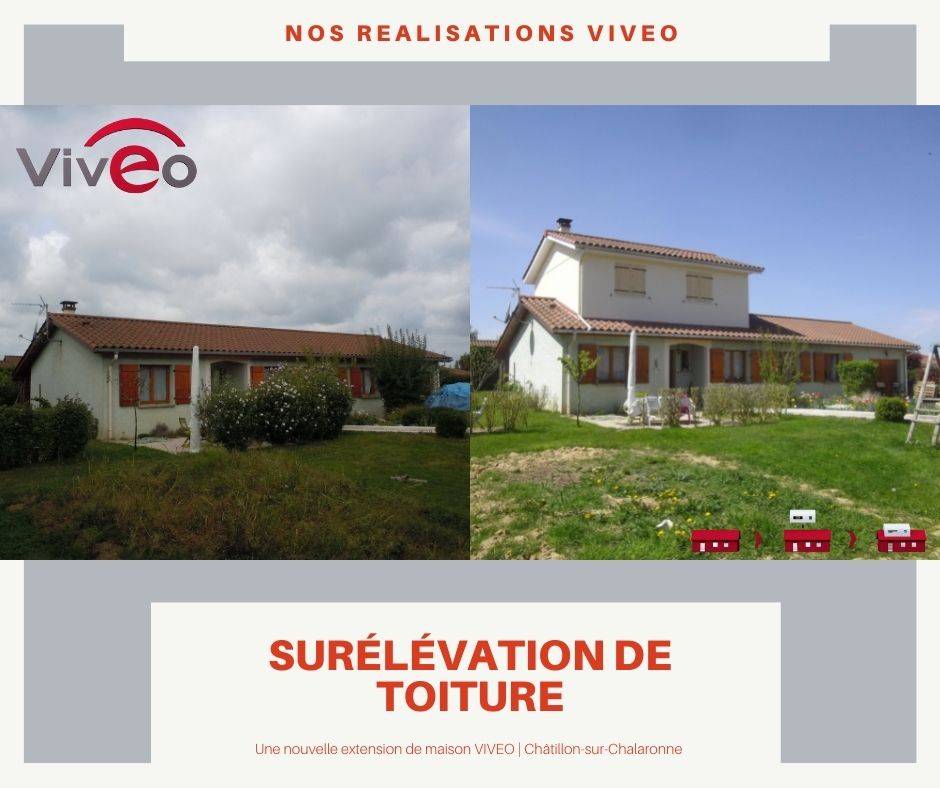 Extension de maison VIVEO ChâtillonsurChalaronne Ain Viveo