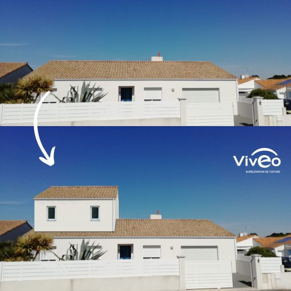 surélévation de maison sables d'olonne